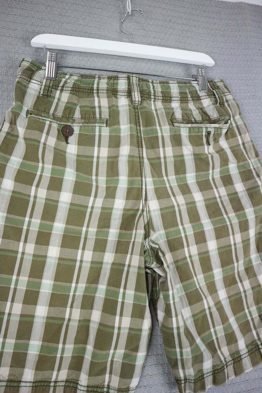 Foot Locker Plaid Checkered Shorts Mens 30W - Picture 4 of 5
